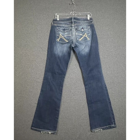 Ariat Jeans Womens 28Rx32 Blue Denim Pants Ruby Bootcut Western Cowgirl Casual - Picture 3 of 5